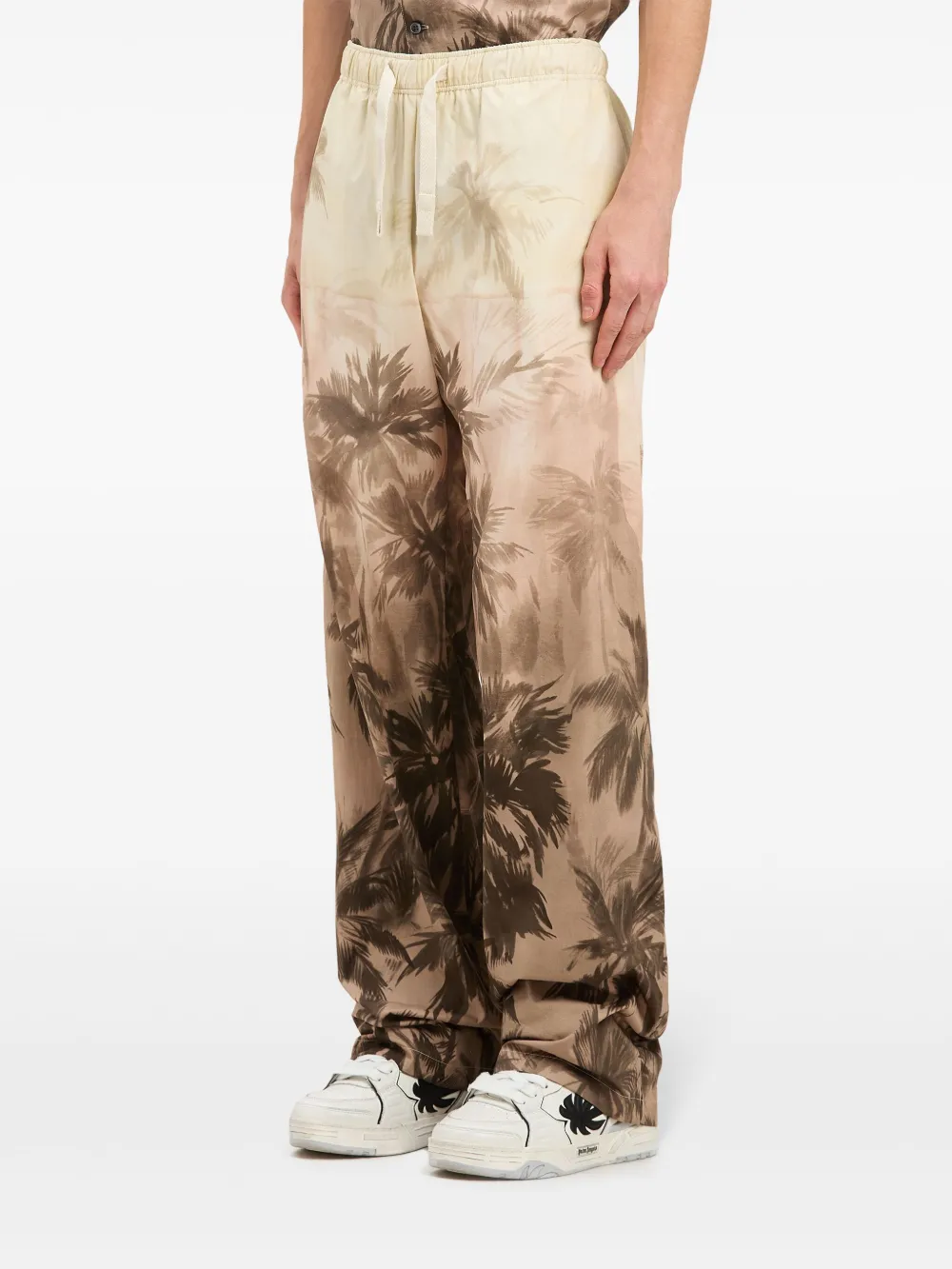 Palm Angels Sunset Palms joggingbroek Beige