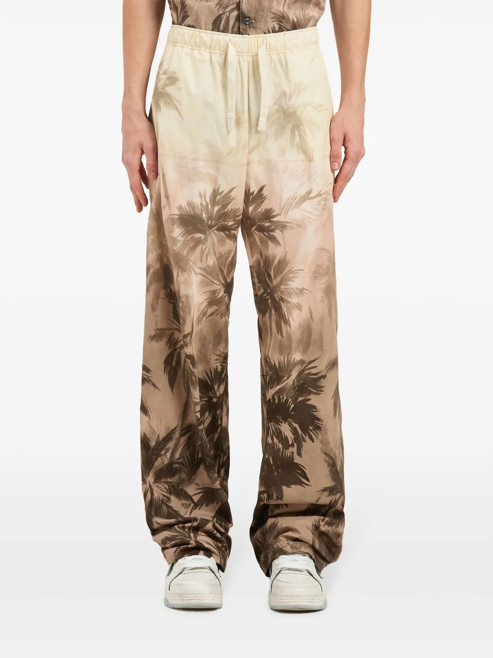 Palm Angels Sunset Palms joggingbroek Beige