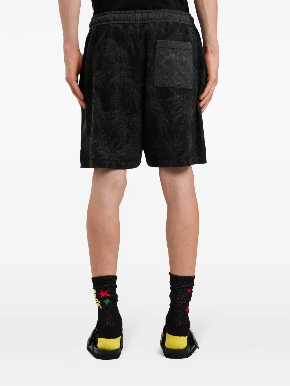 Palm Angels Palms shorts Zwart