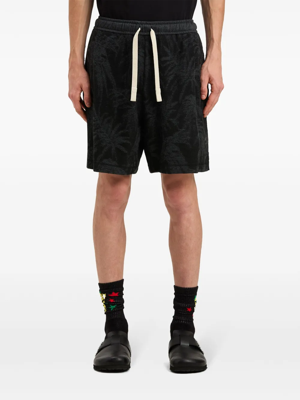 Palm Angels Palms shorts Zwart
