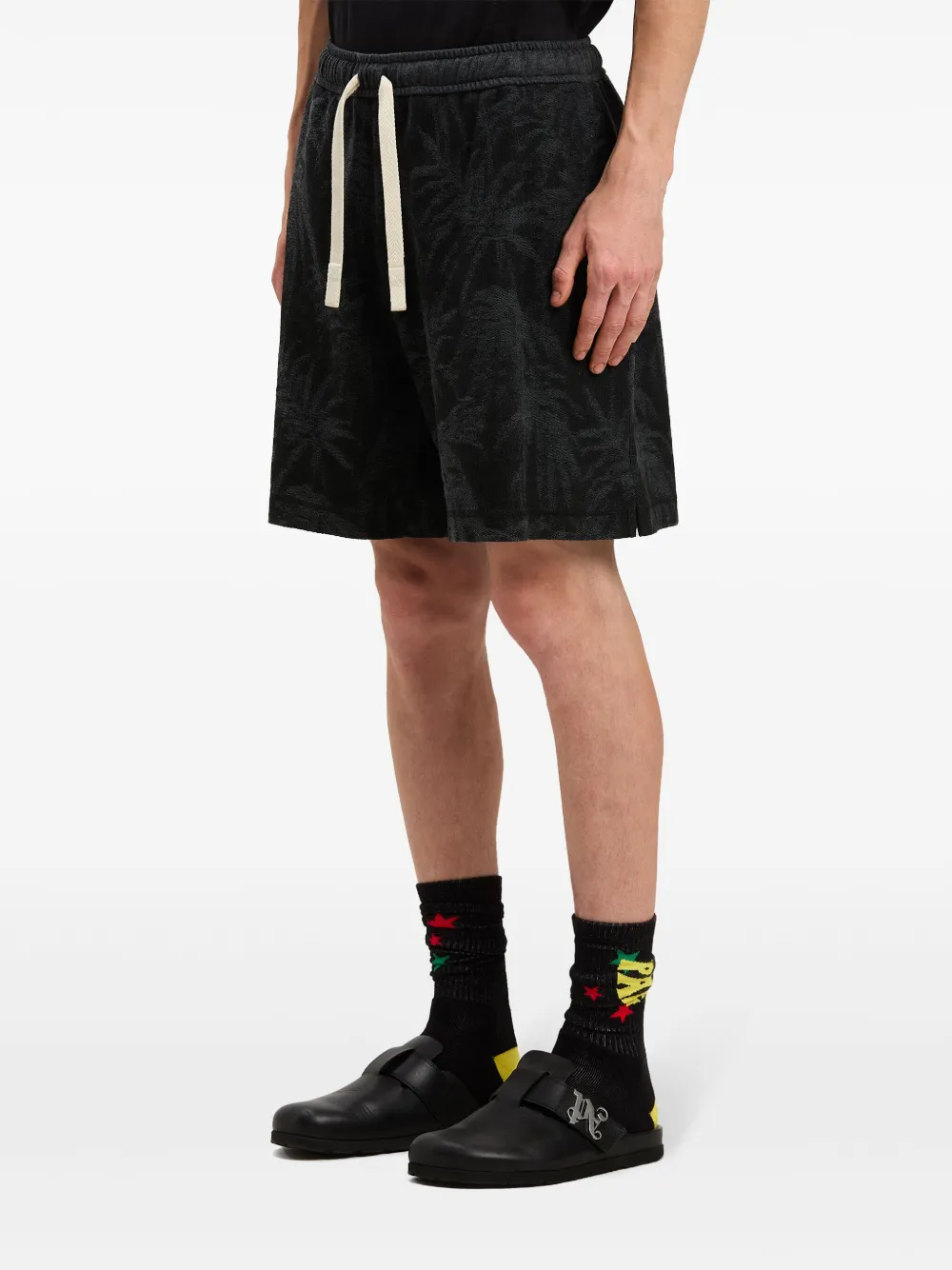 Palm Angels Palms shorts Zwart