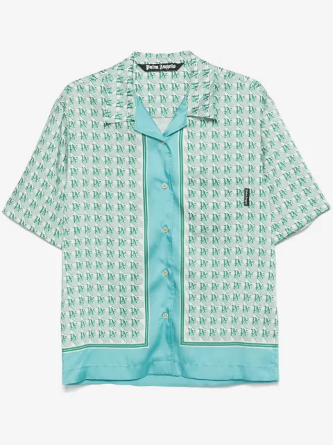 Palm Angels monogram-print shirt