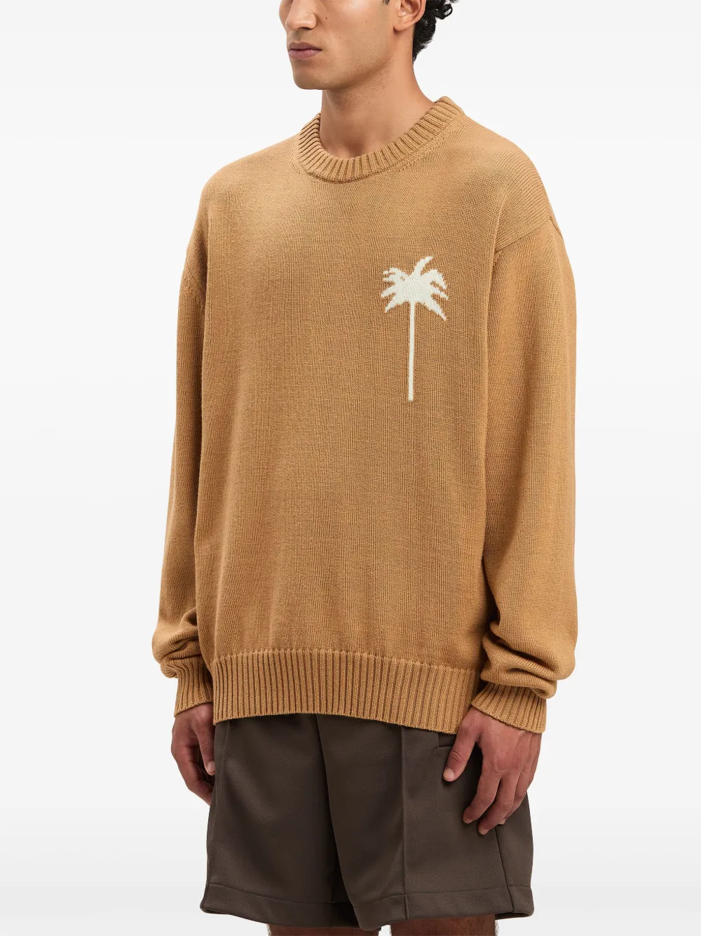PALM ANGELS PALMS-KNIT SWEATER