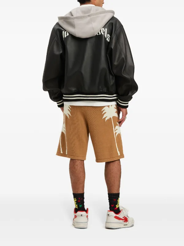 Palm Angels ボンバージャケット | ブラック | FARFETCH JP