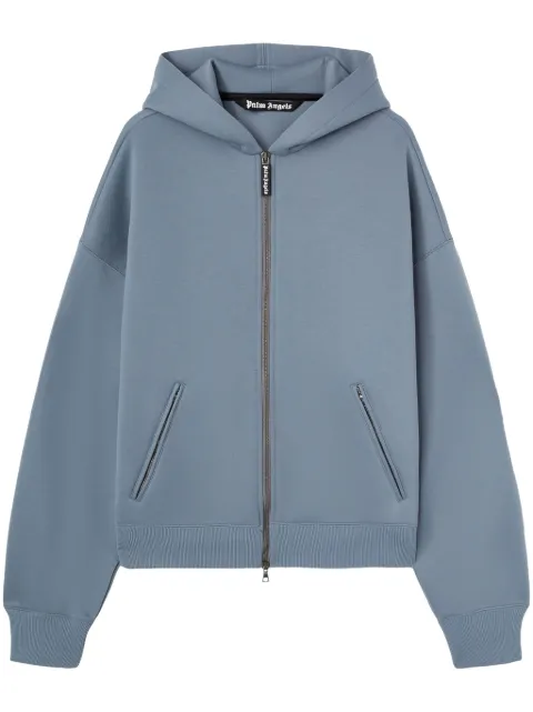 Palm Angels hoodie à logo incurvé