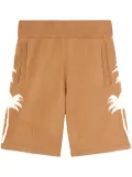 Palm Angels palm tree knitted shorts - Neutrals