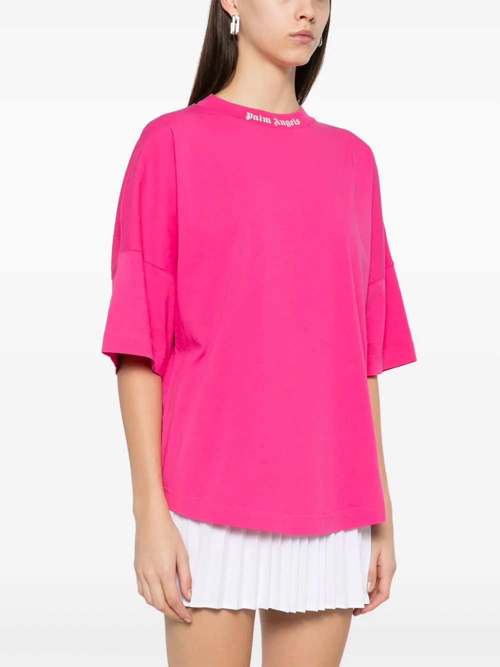 Palm Angels logo-print T-shirt