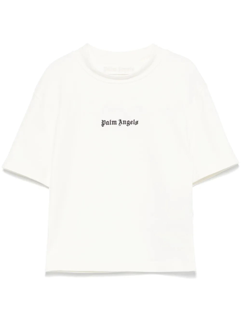 embroidered-logo T-shirt