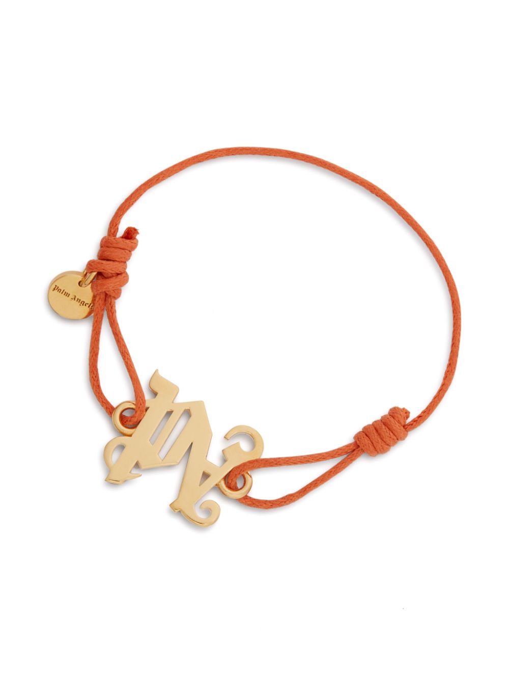 Palm Angels monogram cord bracelet - Gold