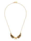 Palm Angels Wings Monogram necklace - Gold