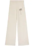 Palm Angels palm tree knitted trousers - Neutrals