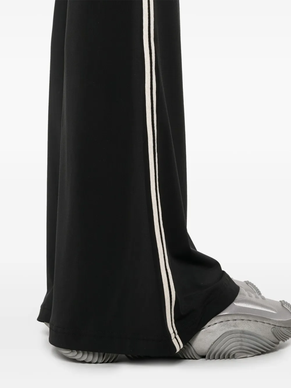 Palm Angels Broek met geborduurd logo Zwart