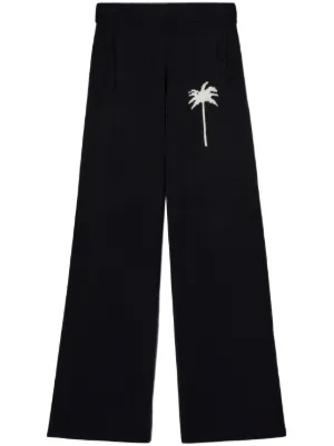 Palm Angels トラックパンツ | ブラック | FARFETCH JP