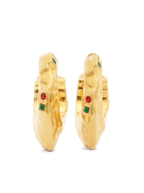Palm Angels melted earrings