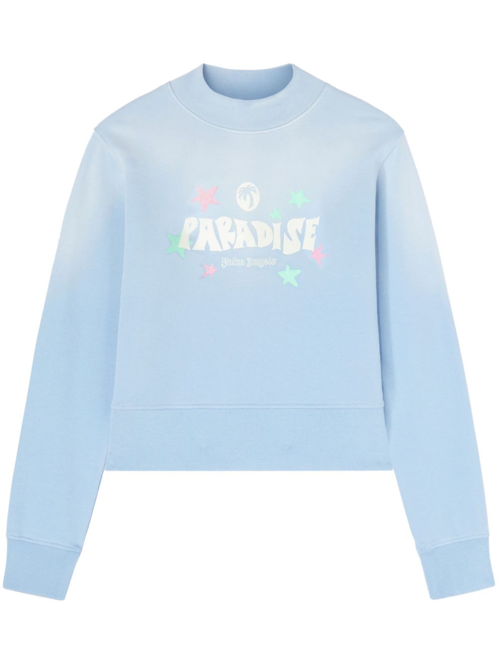 Palm Angels Sweater met print Blauw