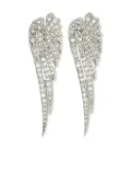 Palm Angels Wings earrings - Silver