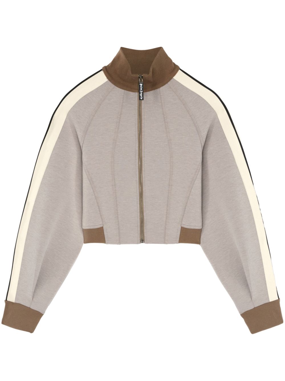 Palm Angels Trainingsjack met rits Beige