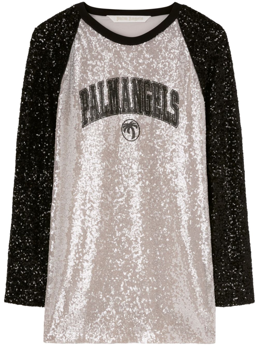 Palm Angels College Palm mini dress - Grey