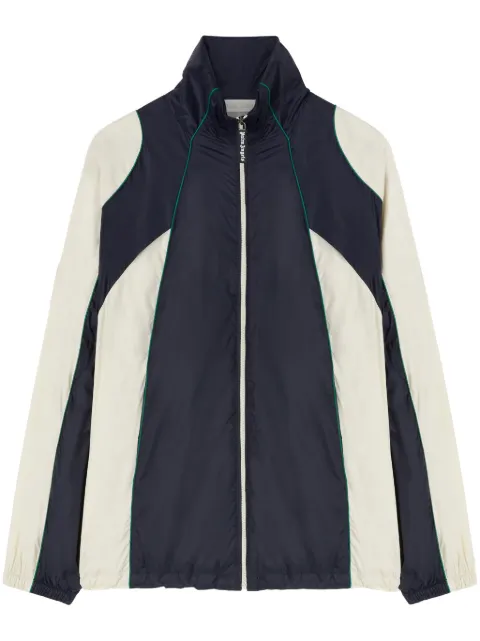 Palm Angels curved logo windbreaker