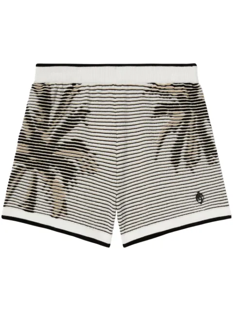 Palm Angels shorts tejidos con palmeras en jacquard