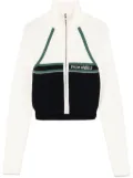 Palm Angels Racing cardigan - White