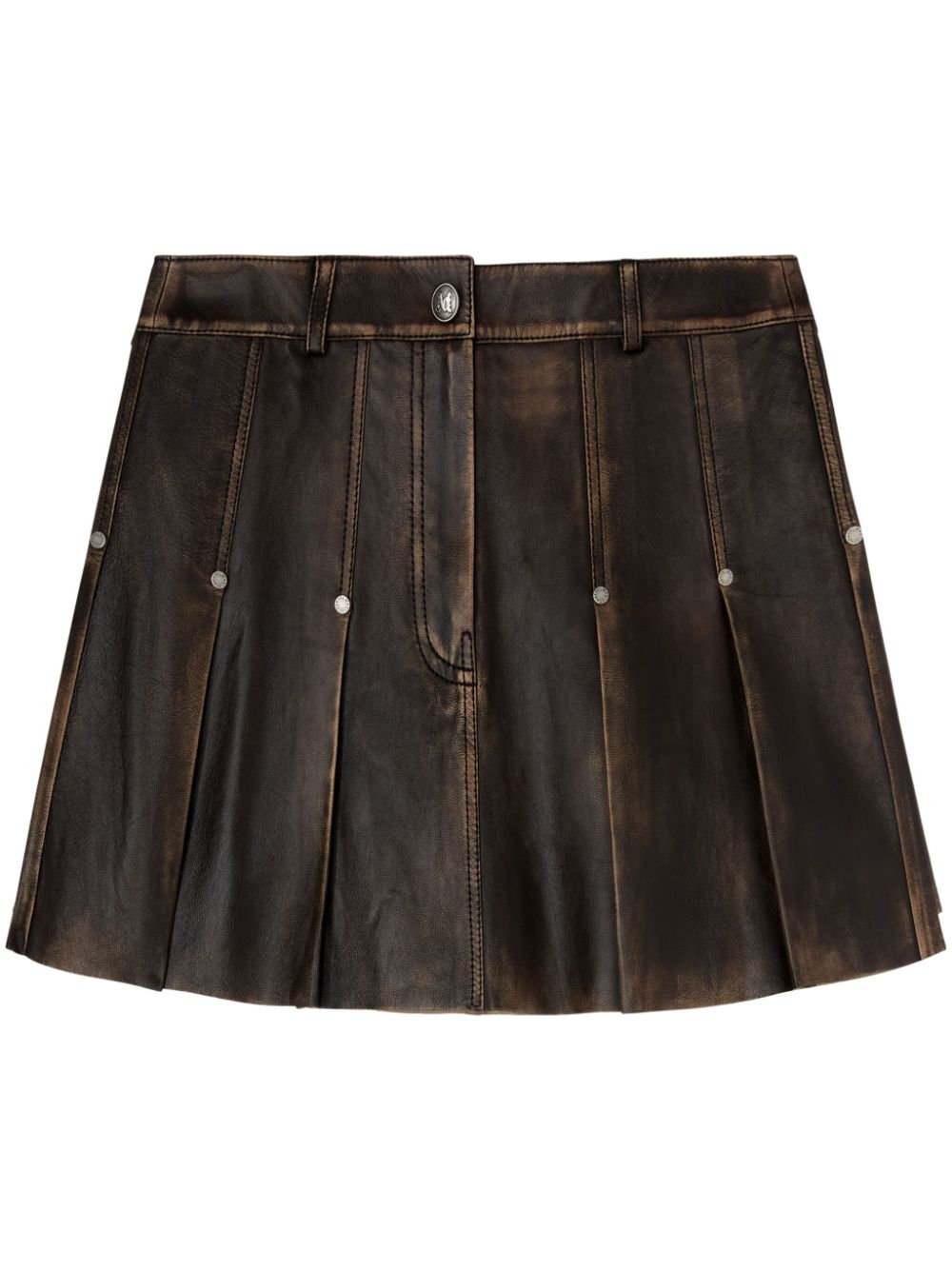 Palm Angels Lea mini-rok Bruin