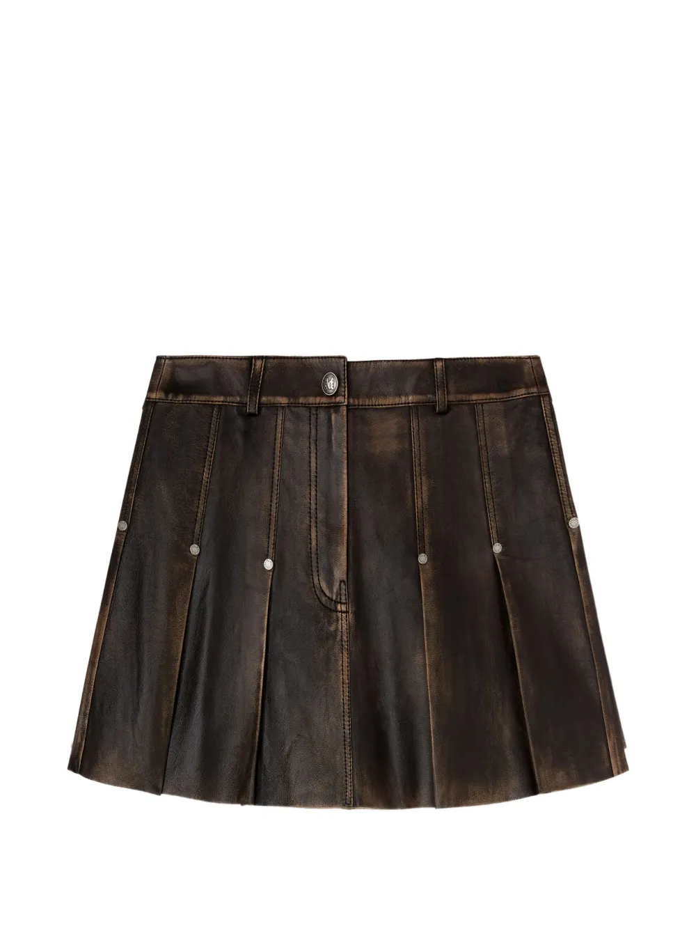 Palm Angels Lea mini-rok Bruin