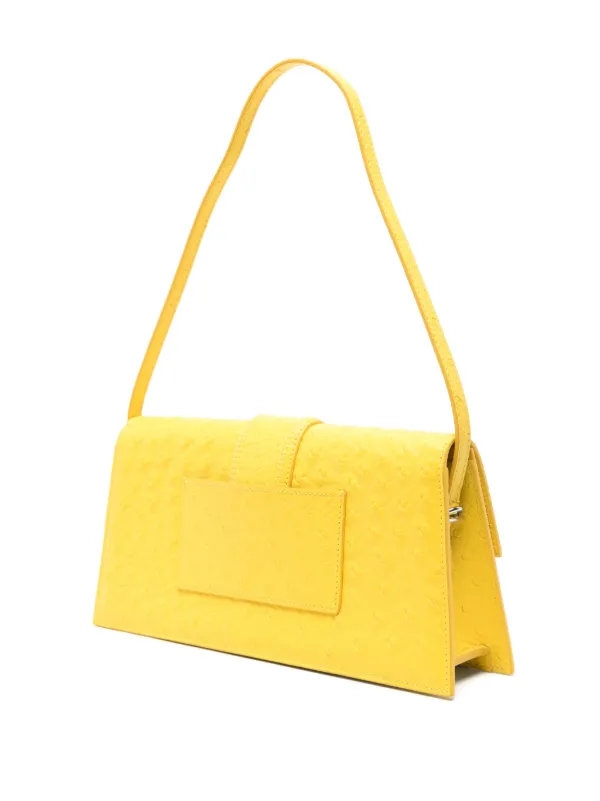 JACQUEMUS イエロー レザー　ボディバッグ Jacquemus Leather Clutch