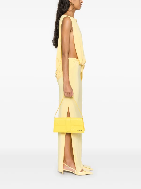 Jacquemus The Long Bambino Shoulder Bag | Yellow | FARFETCH