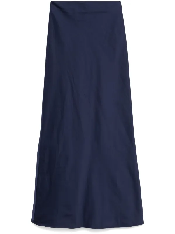 Bettter X Gieves & Hawkes Belmont Maxi Skirt in Blue