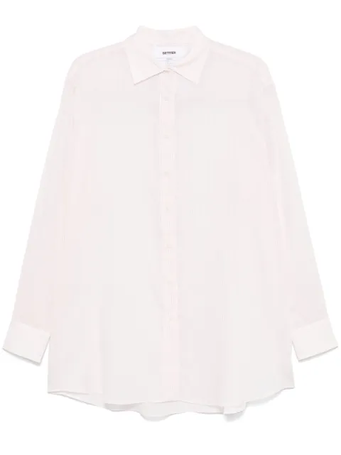 BETTTER camisa con rayas estampadas