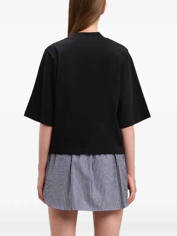 極美品　Palm Angels ブラック クロップドトップス　セーター org.jpg