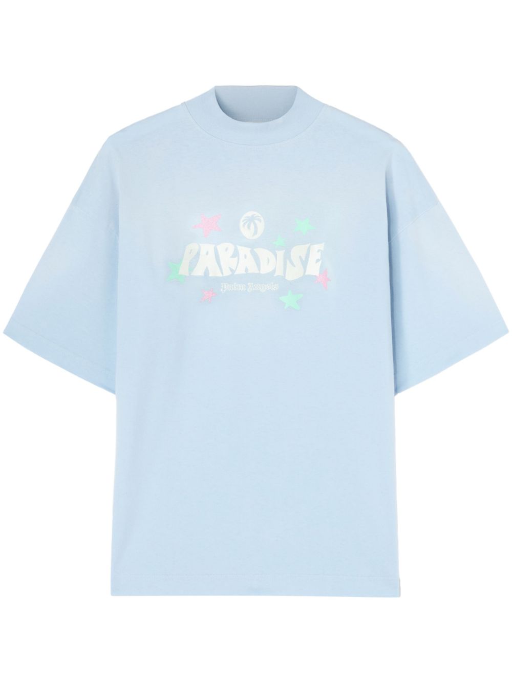 Palm Angels Paradise Palm t-shirt - Blue