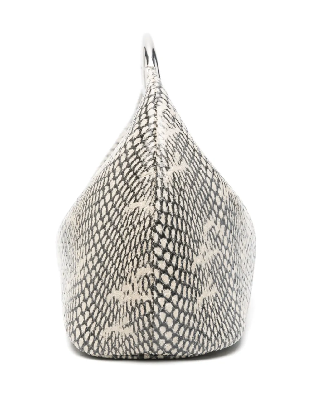 Jacquemus Le Petit Calino Python Embossed Bag In 中性色
