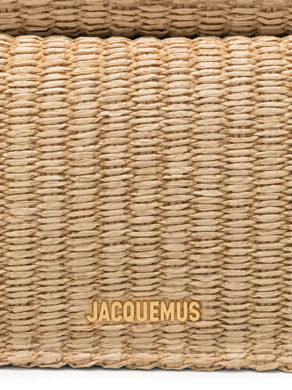 Jacquemus The Rond Carré clutch Beige