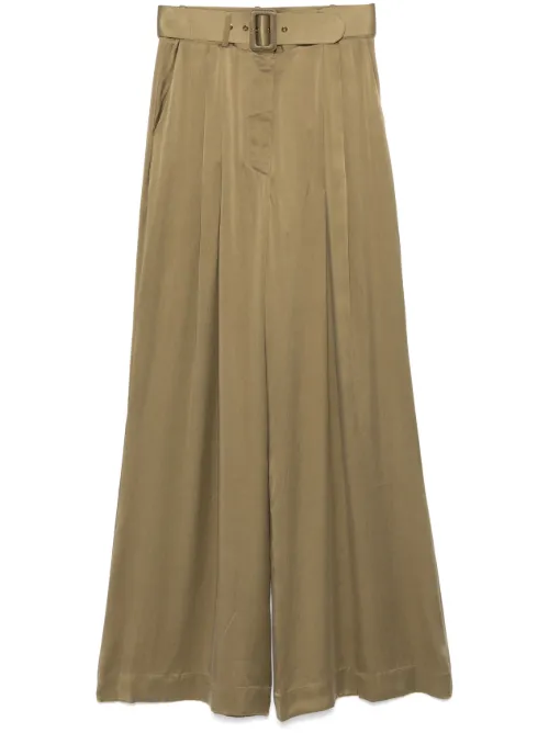 Pantalon en soie à coupe ample - ZIMMERMANN - Modalova