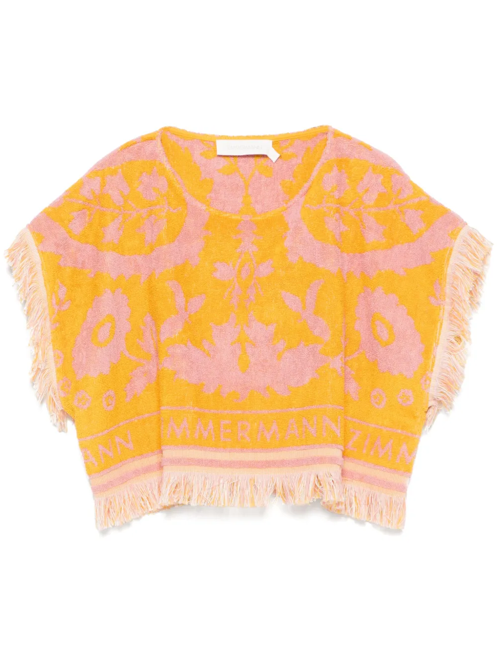 ZIMMERMANN Zim Wylie Tシャツ - イエロー ZIMMERMANN Zim Wylie Tシャツ - イエロー