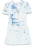 ZIMMERMANN Crush mini dress - Blue