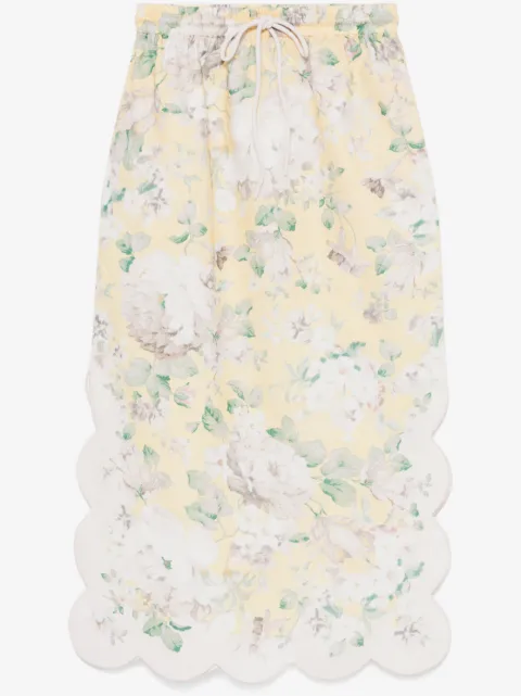 ZIMMERMANN falda midi Acacia
