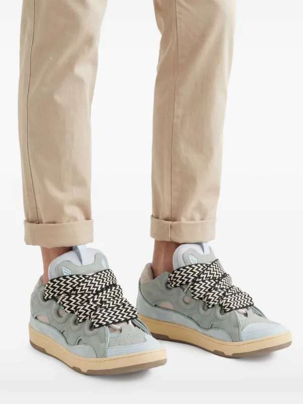 Lanvin Curb スニーカー | ブルー | FARFETCH JP