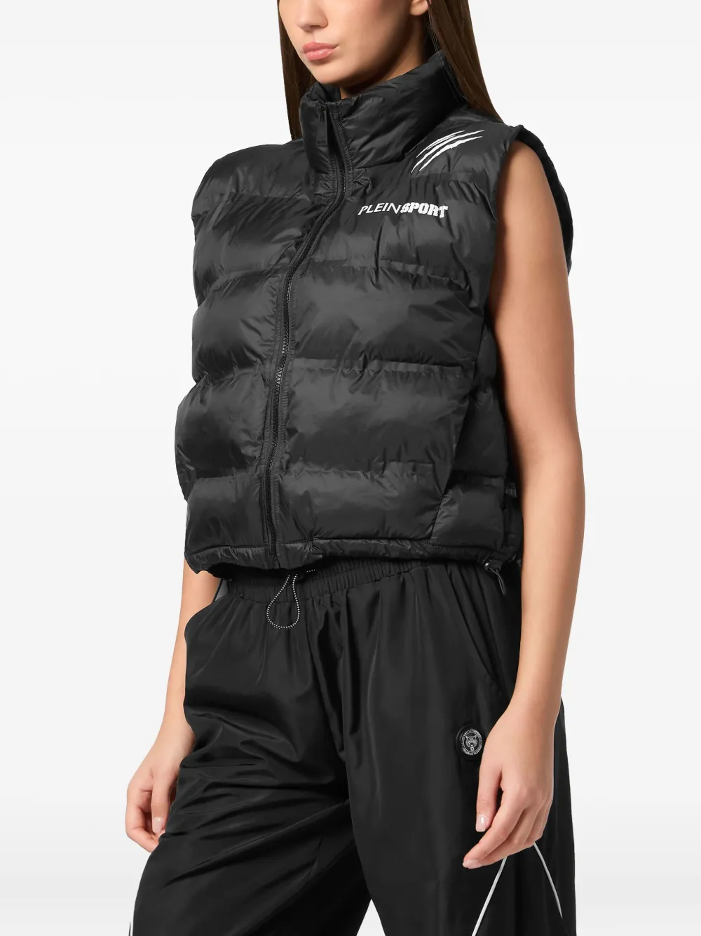 Plein Sport Scratch gilet Zwart