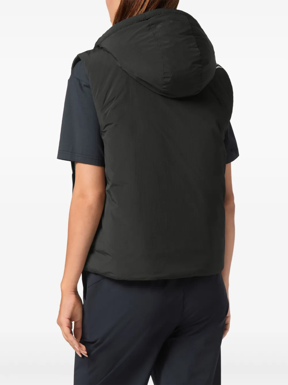 Plein Sport Bodywarmer met Scratch-print Zwart