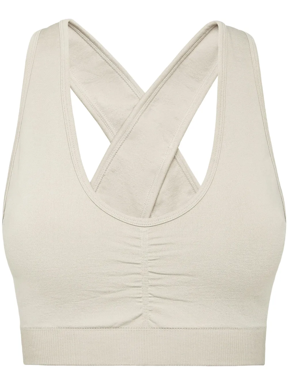 seamless wide-straps sports bra