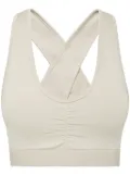 Plein Sport seamless wide-straps sports bra - Neutrals