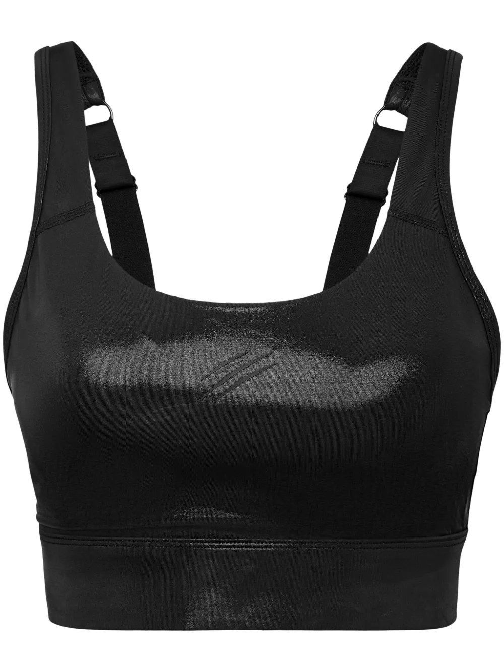 Plein Sport scratch sports bra – Black