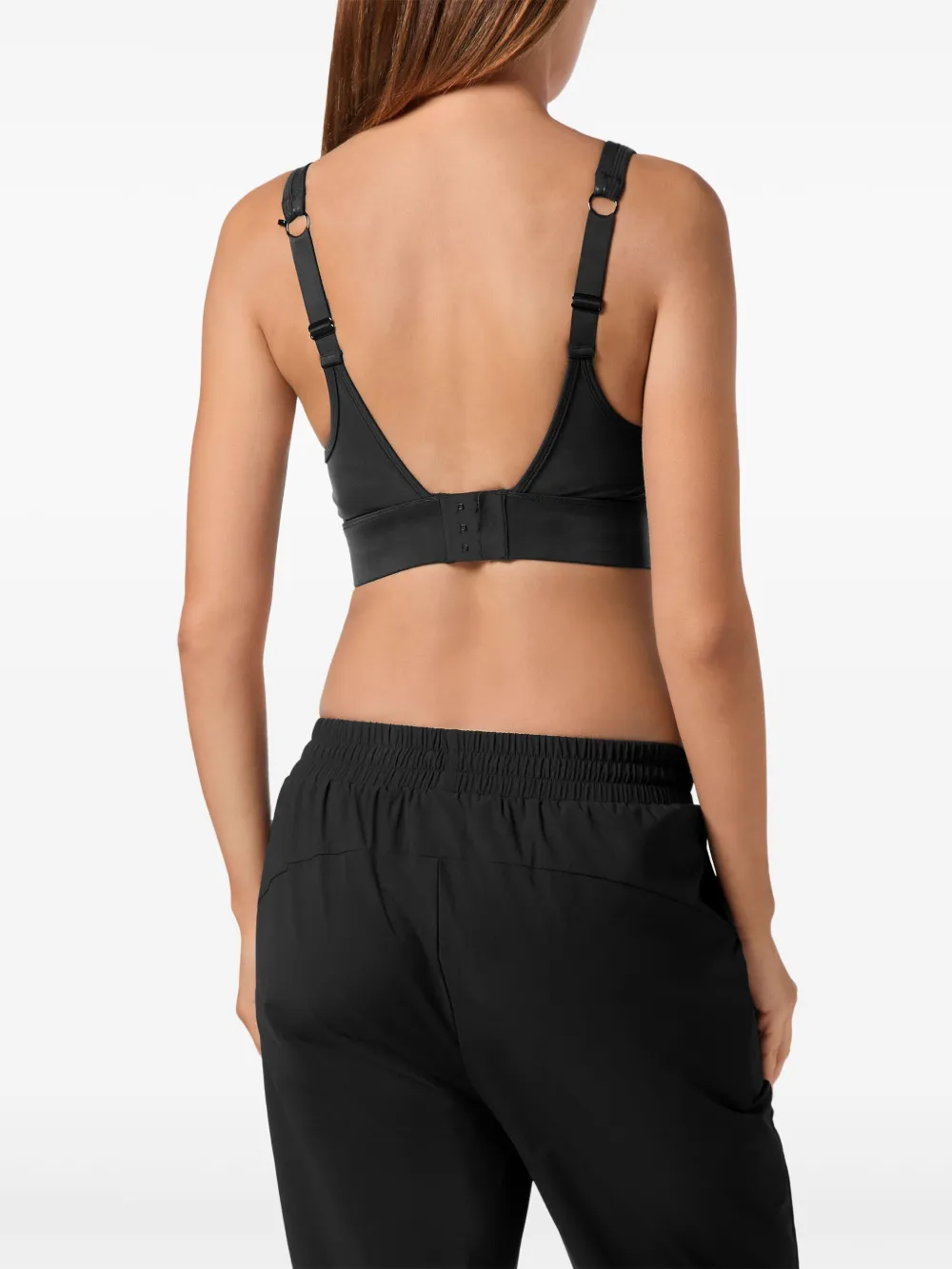 Plein Sport Scratch sport-bh Zwart