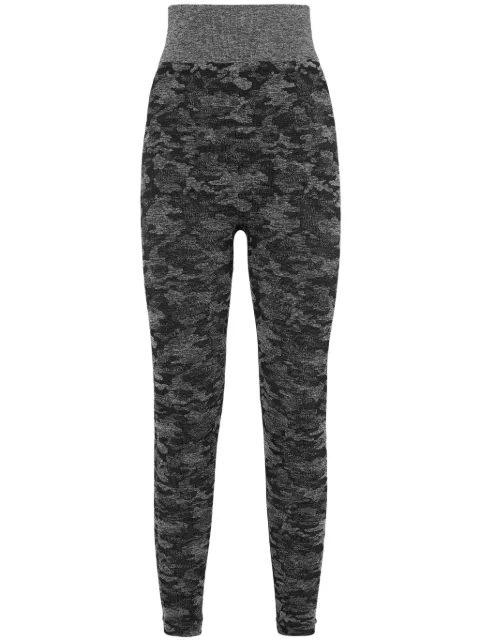 Plein Sport leggins deportivos con estampado militar