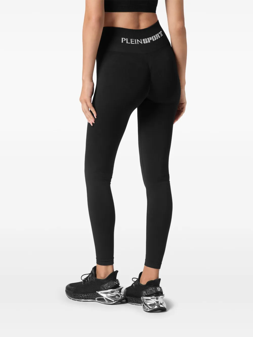 Plein Sport Naadloze sportlegging Zwart