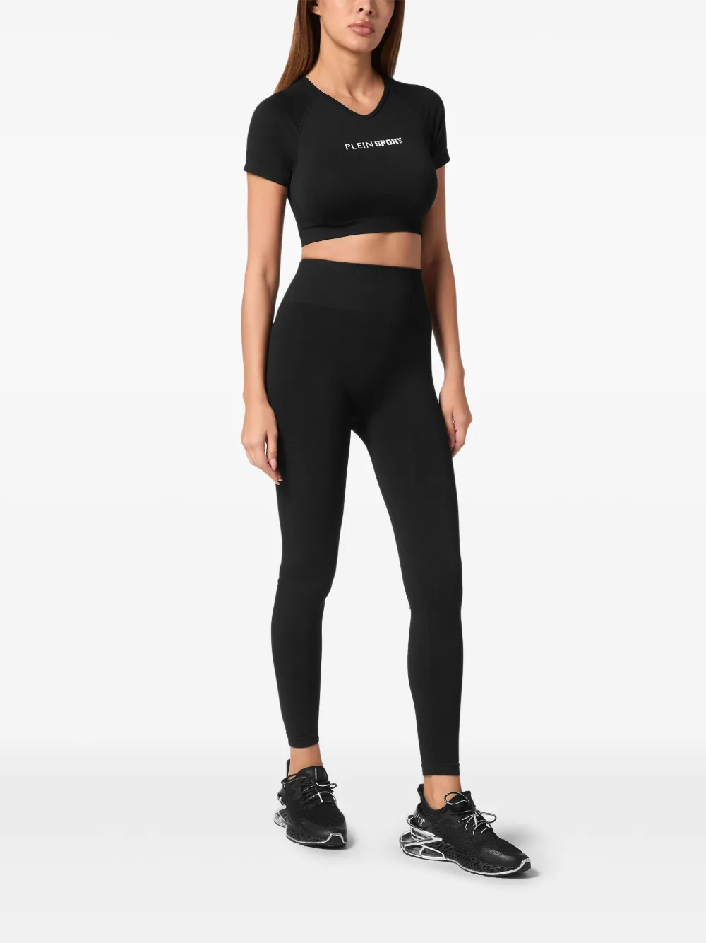 Plein Sport Naadloze sportlegging - Zwart