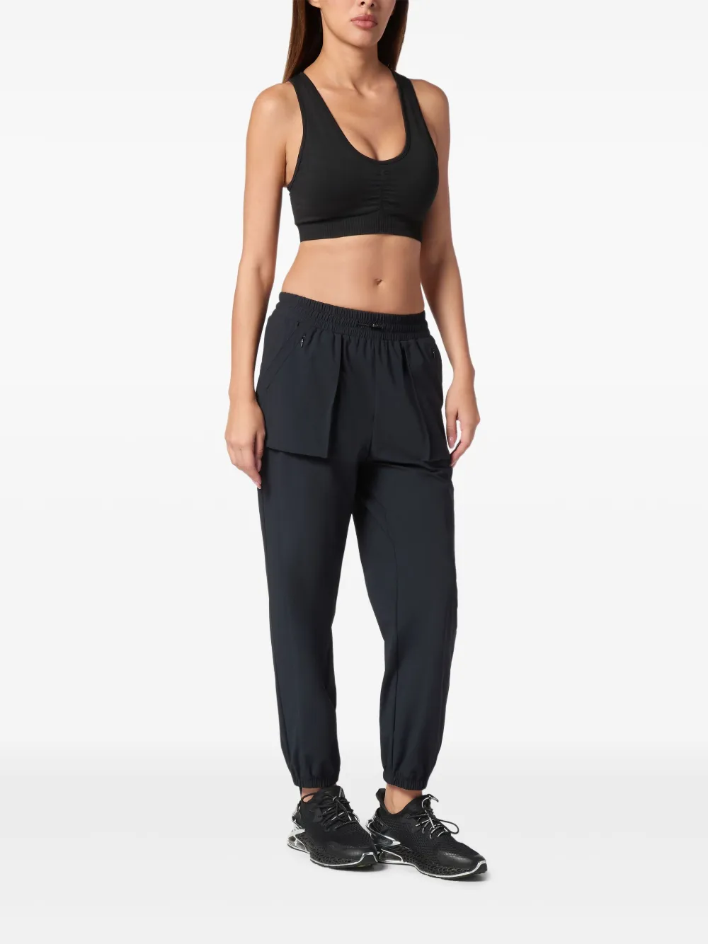 Plein Sport High waist trainingsbroek - Zwart